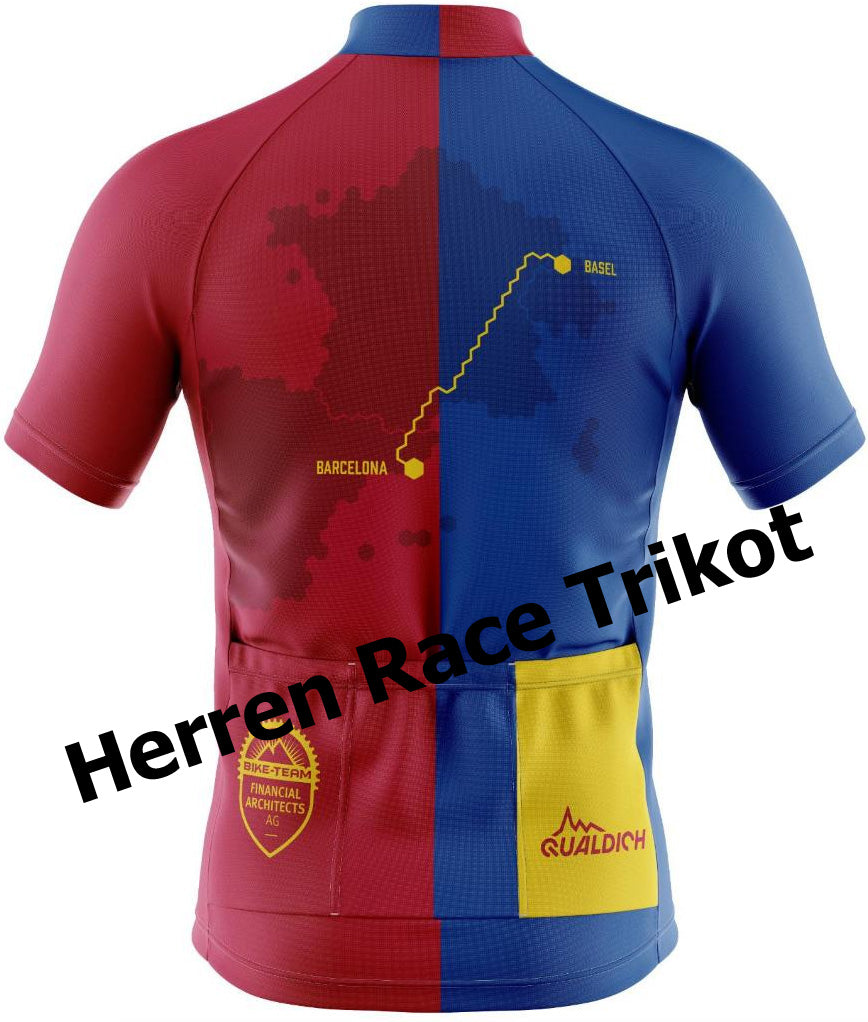 Basel Barcelona Herren-Race-Trikot