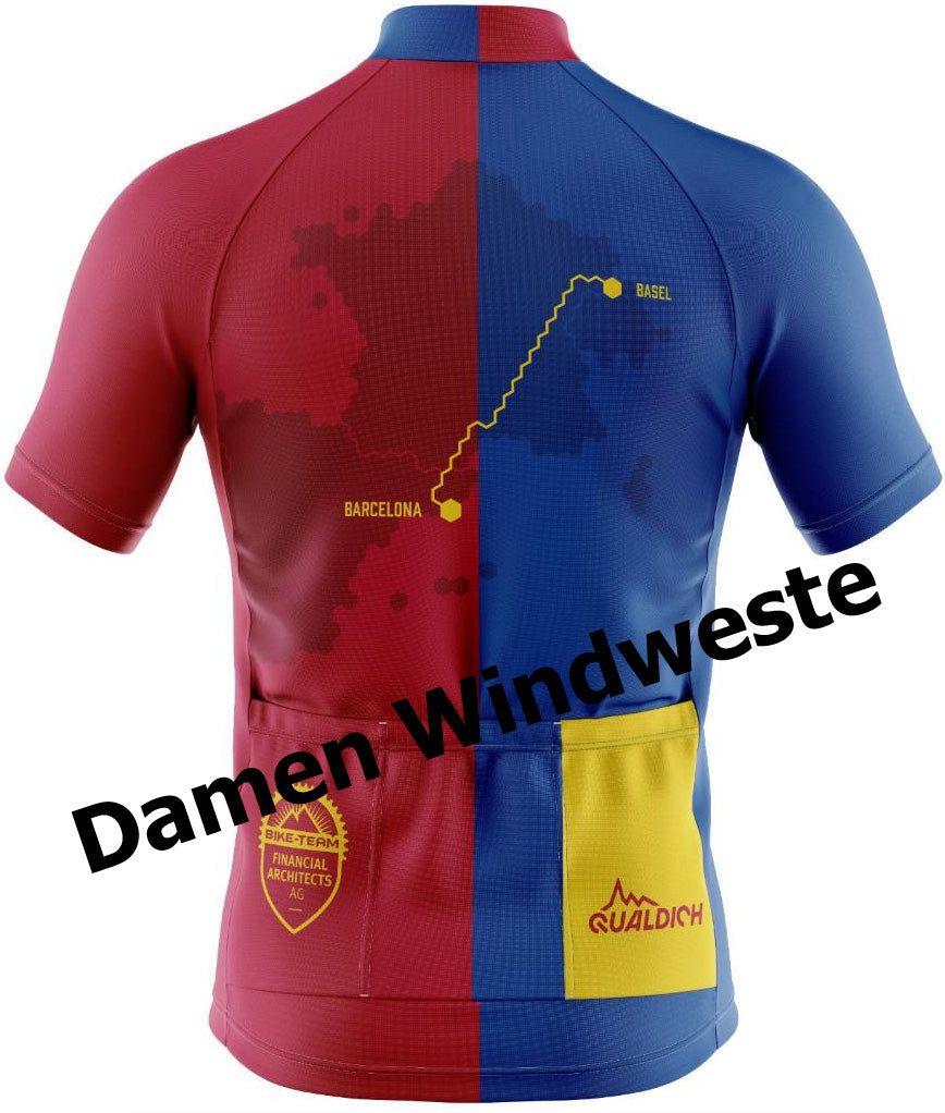 Basel Barcelona Damen-Windweste