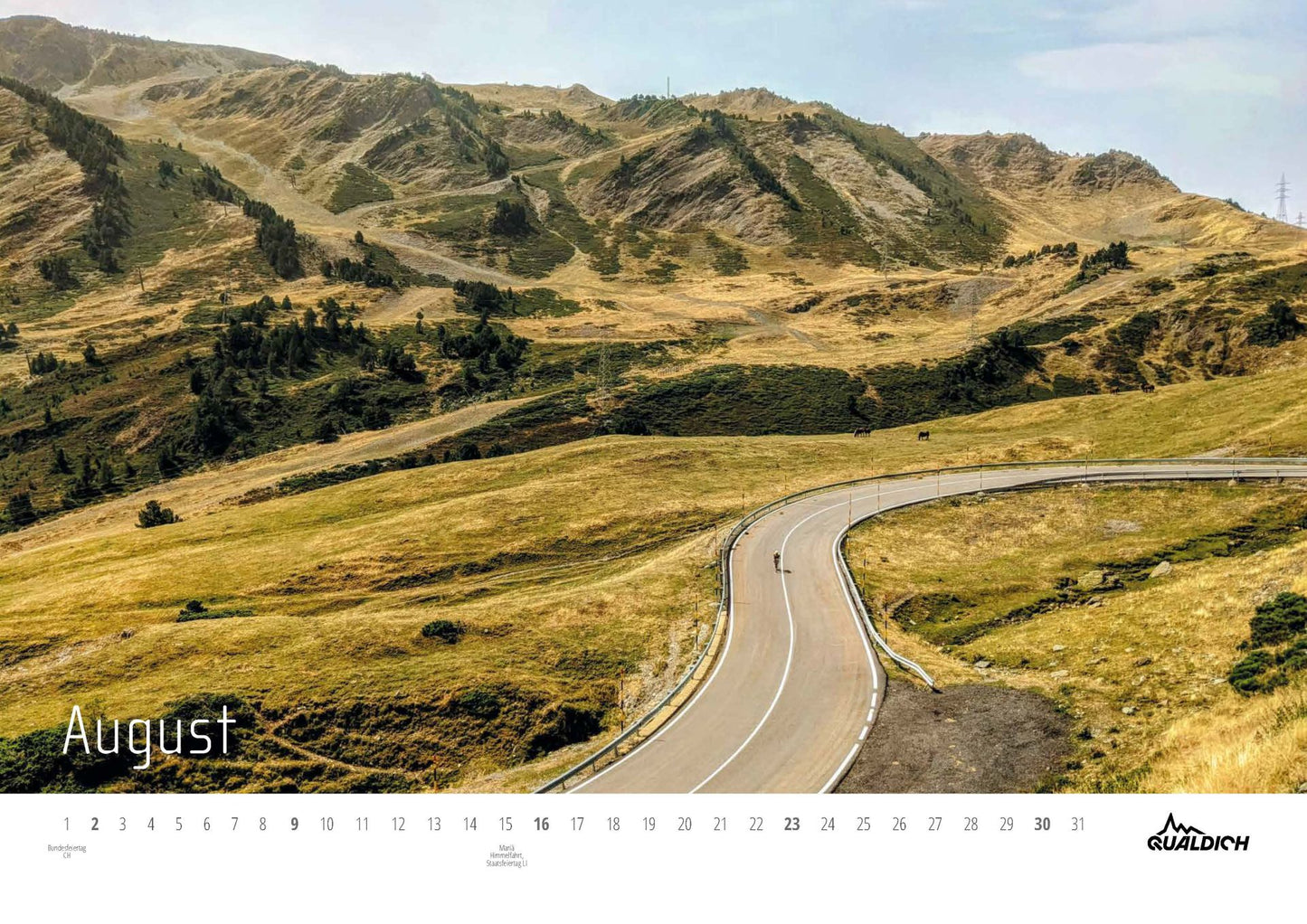 quaeldich.de-Rennradkalender 2026 DIN-A2