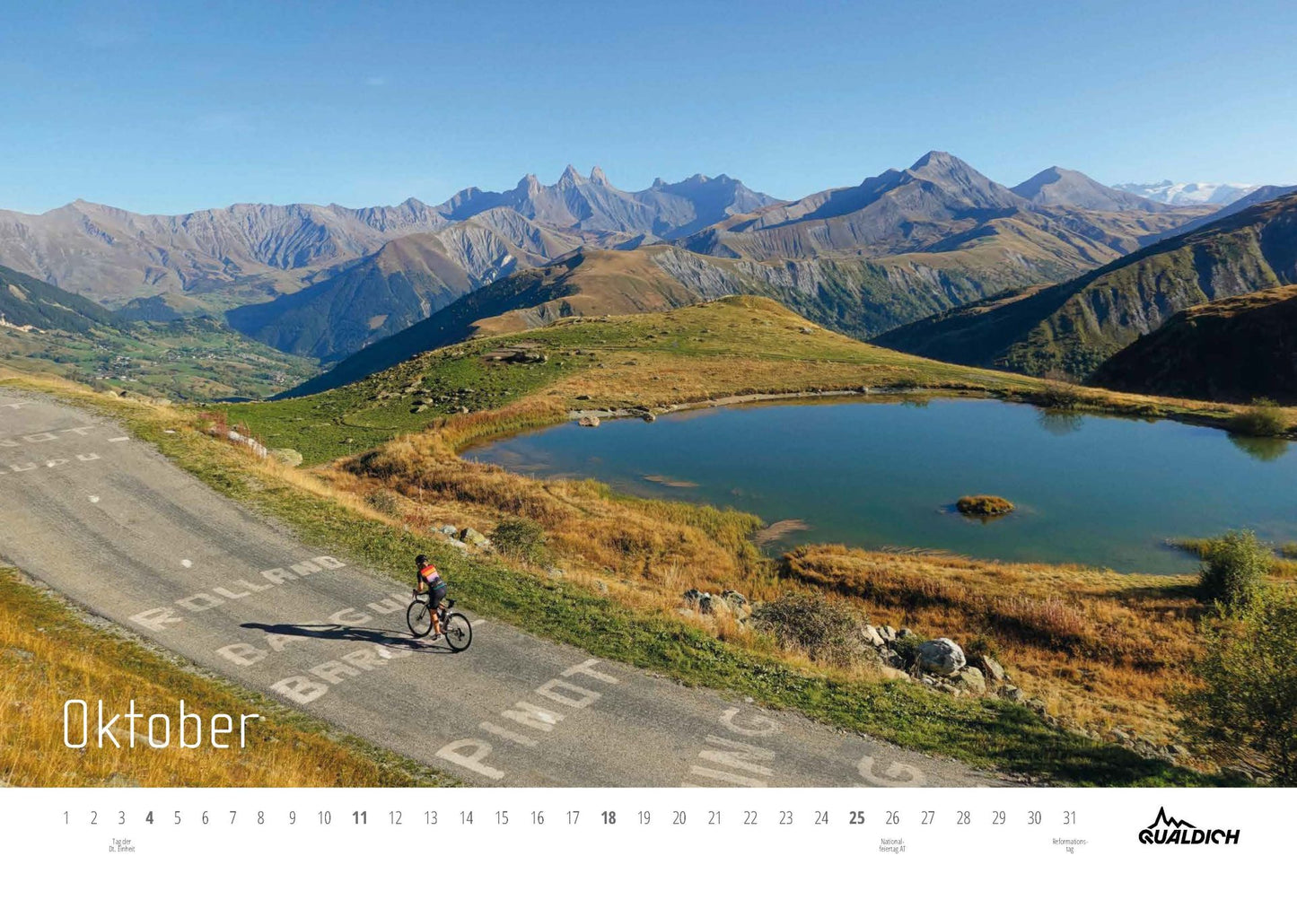 quaeldich.de-Rennradkalender 2026 DIN-A2