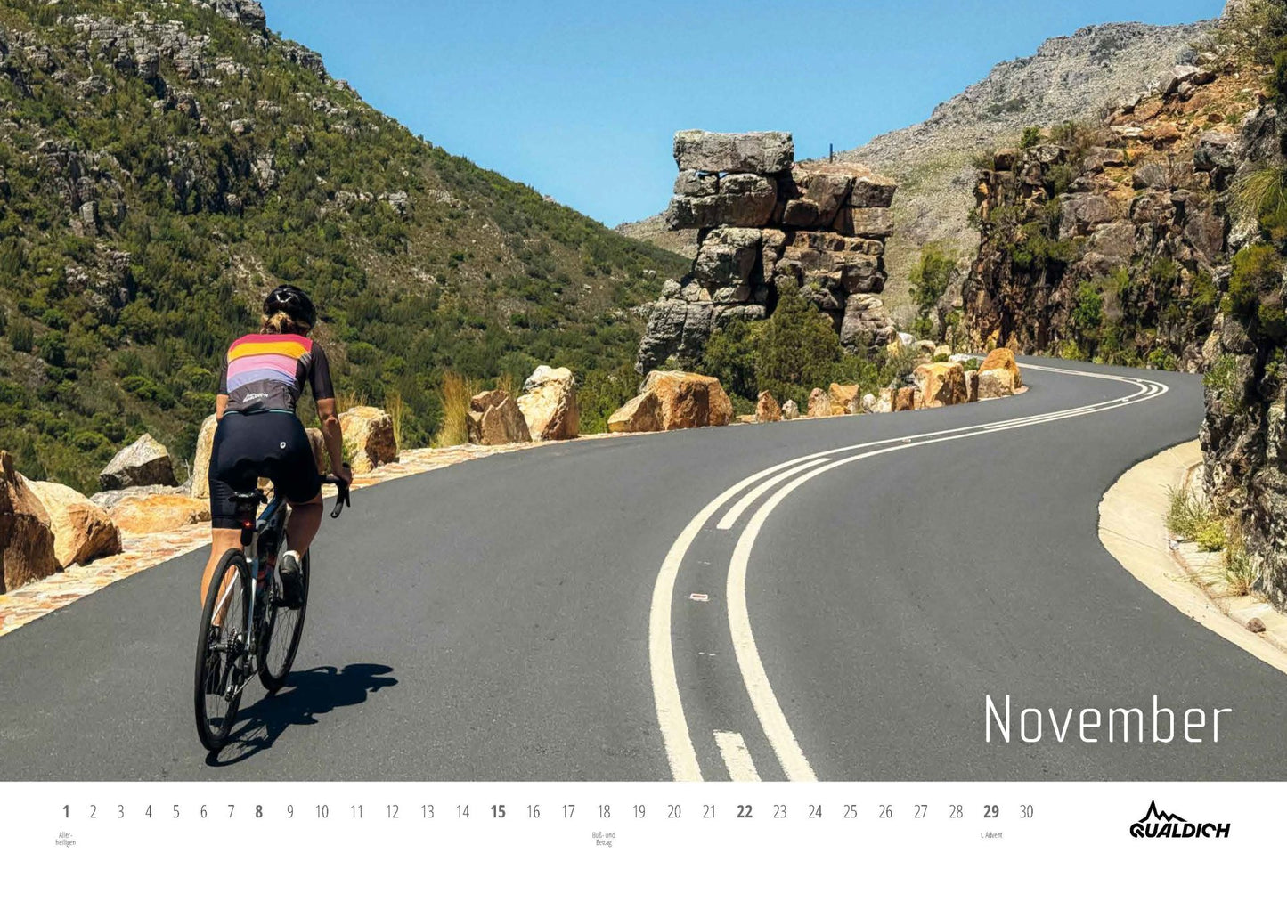 quaeldich.de-Rennradkalender 2026 DIN-A2
