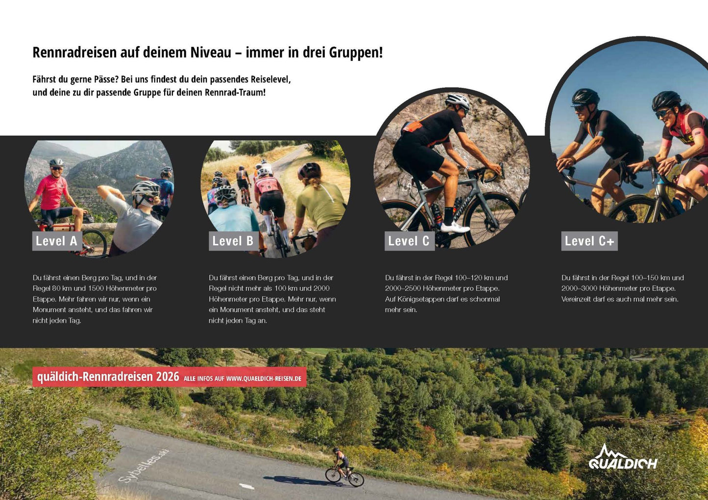 quaeldich.de-Rennradkalender 2026 DIN-A3
