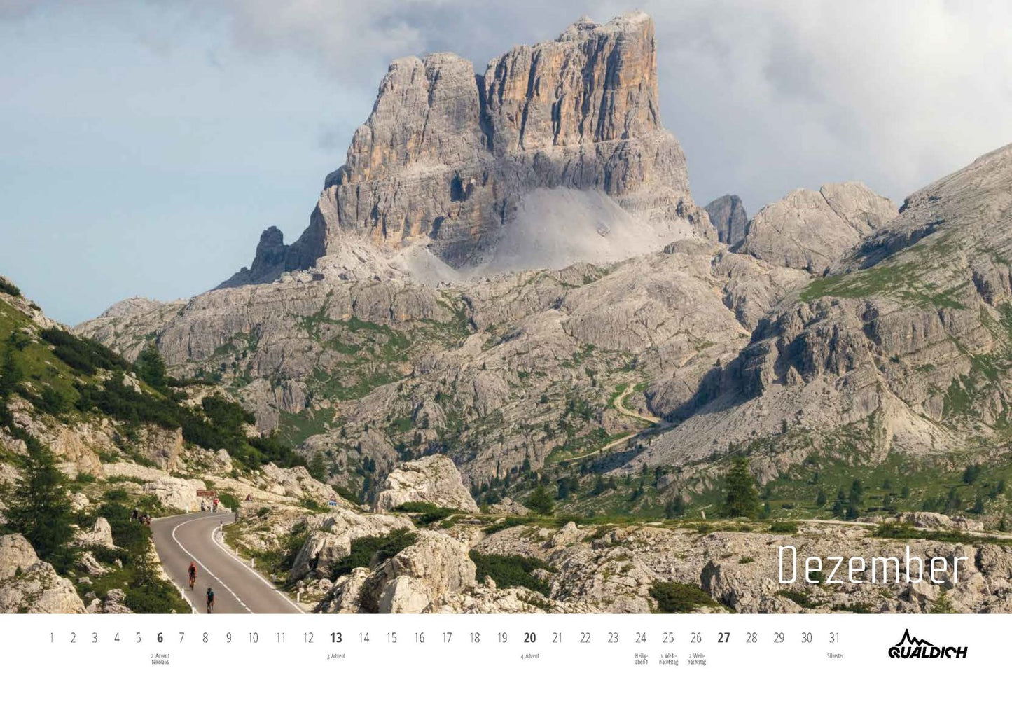 quaeldich.de-Rennradkalender 2026 DIN-A3