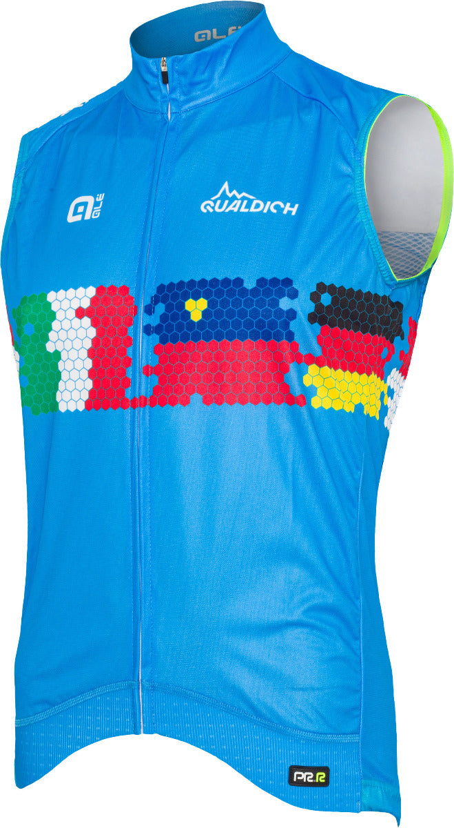 Herren-Windweste Hellblauer Alpinist ALÉ