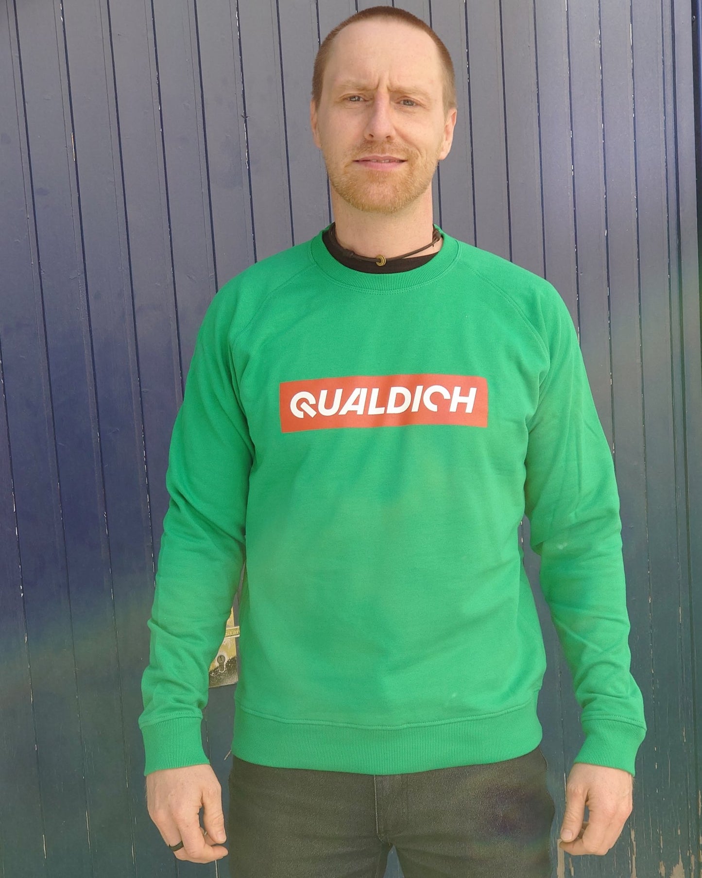 quäldich-Sweatshirt grün