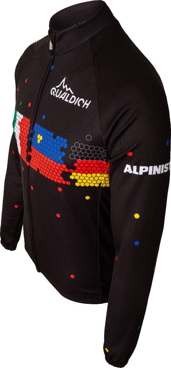 Langarmtrikot Schwarzer Alpinist 20