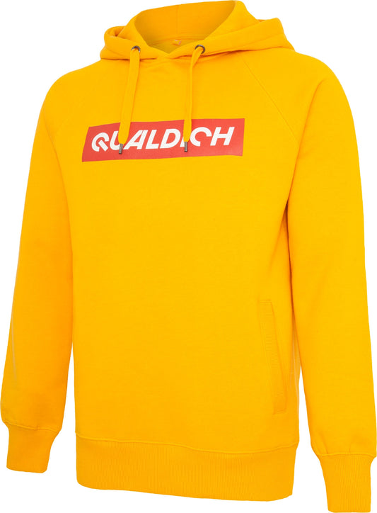 quäldich-Hoodie gelb