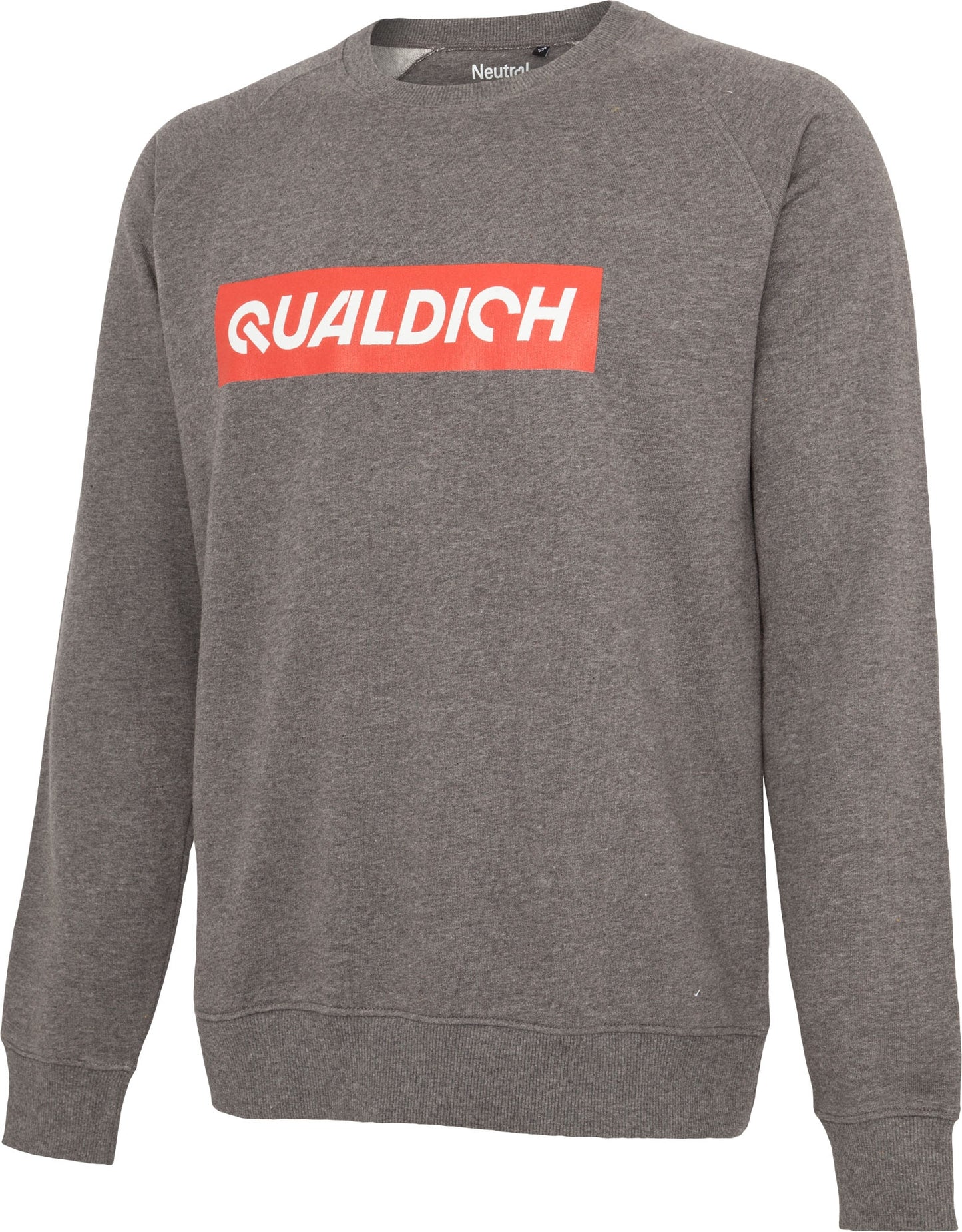 quäldich-Sweatshirt dunkelgrau