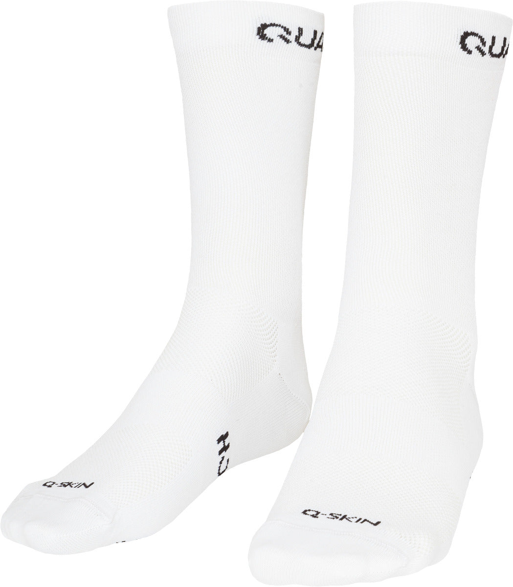 Rennradsocken weiß
