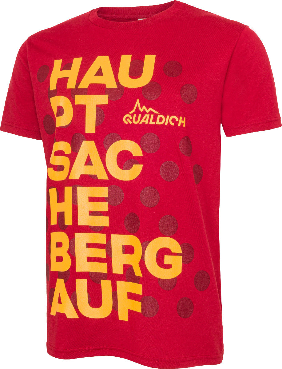 quäldich-T-Shirt dunkelgrau