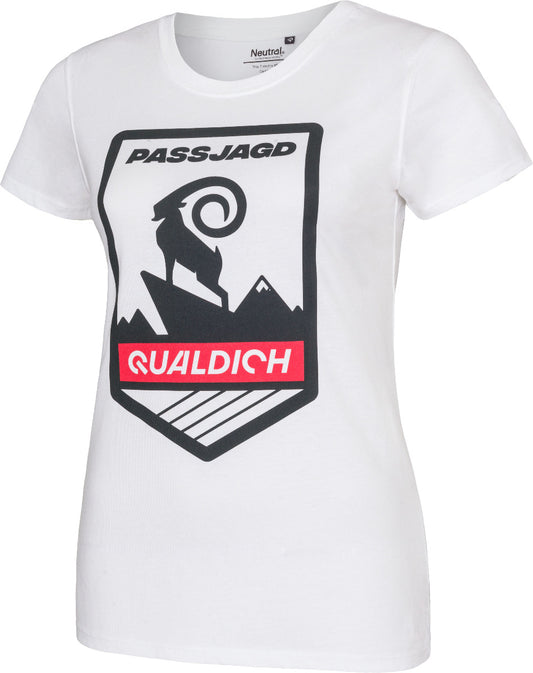 Damen-T-Shirt Passjagd weiß