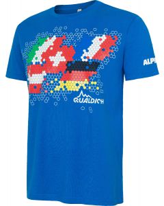 Herren-T-Shirt Alpinist blau