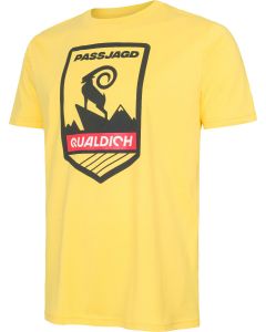 Herren-T-Shirt Passjagd gelb